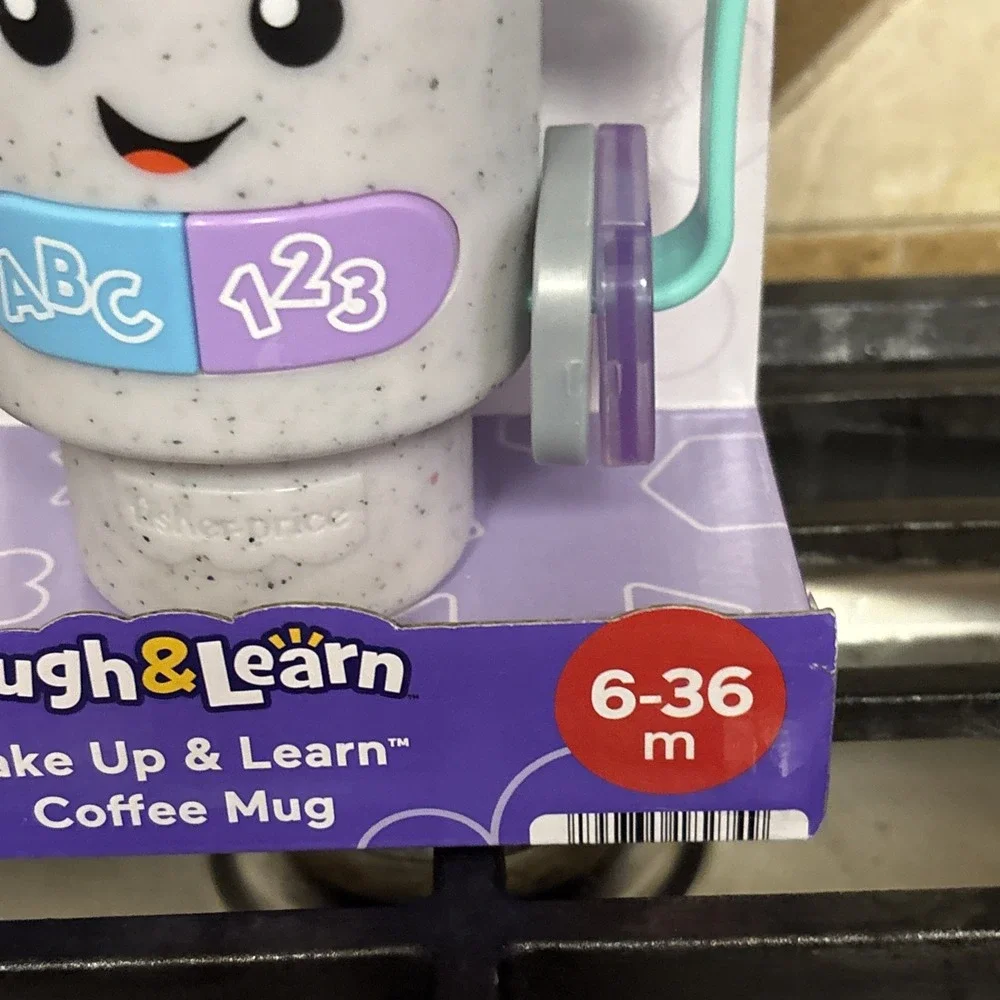 Brand New Fisher-price Laugh And Learn Wake Up & Learn Coffee Mug